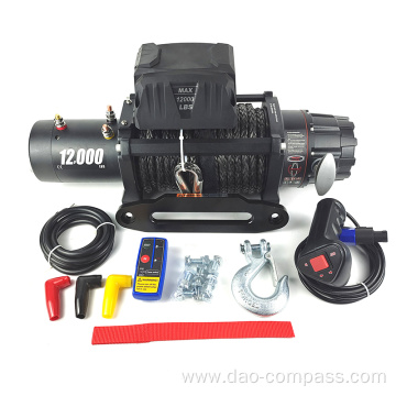 High Speed Off Road Winch 12000lbs 12v